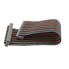 Breadboard Jumper Wires Male to Female GPIO Ribbon Cable 8" 40-pin GPIO Cable...