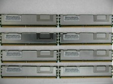 Server RAM 32GB 8x 4GB PC2-5300F FB-DIMM Fully Buffered DDR2 667 FIT Dell HP IBM