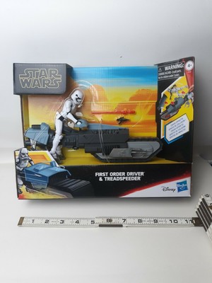 Star Wars Galaxy of Adventures First Order Driver Treadspeeder Toy Stormtrooper | eBay