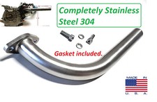 Stainless Header Exhaust Pipe for Predator 301  420cc, Honda GX240, GX270,GX390