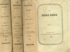La sacra bibbia secondo la volgata tradotta da M.Antonio Martini. Il Nuovo Testa