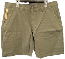 NEW WP Weatherproof Men's 5 Pocket Stretch Ripstop Utility Shorts Size 40 Green