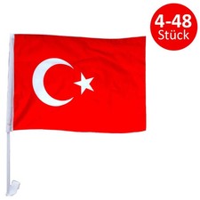Türkei Autofensterfahne Türkiye Fahne Türk...