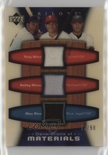 2005 Trilogy Generations of Materials /50 Tony Oliva Bobby Abreu Alex Rios 7xr