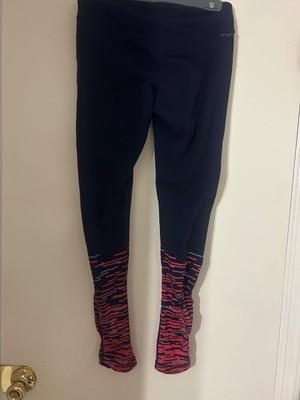 New Balance Women HW leggings Royal Blue Sz medium Sport