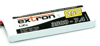 Extron - LiPo 2s 7.4V 3500mAh Extron X2 XT90 25/50c