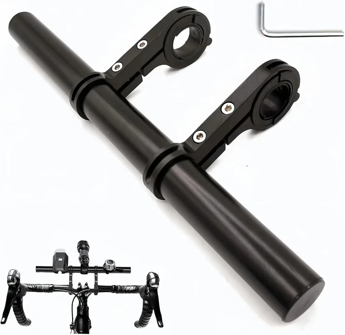 Extensor De Manillar De Bicicleta, Extensión De Fi... - Grandado