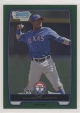 2012 Bowman Chrome Prospects Rack Pack Green Refractor Hanser Alberto x5u