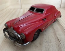 GAMA PATENT SCHUCO 100 WIND-UP TIN TOY CAR MADE IN U.S. ZONE GERMANY - NO KEY