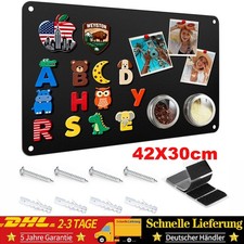 Metall Magnettafel schwarz Memoboard Pinnwand magnetisch Magnetboard Magnetwand