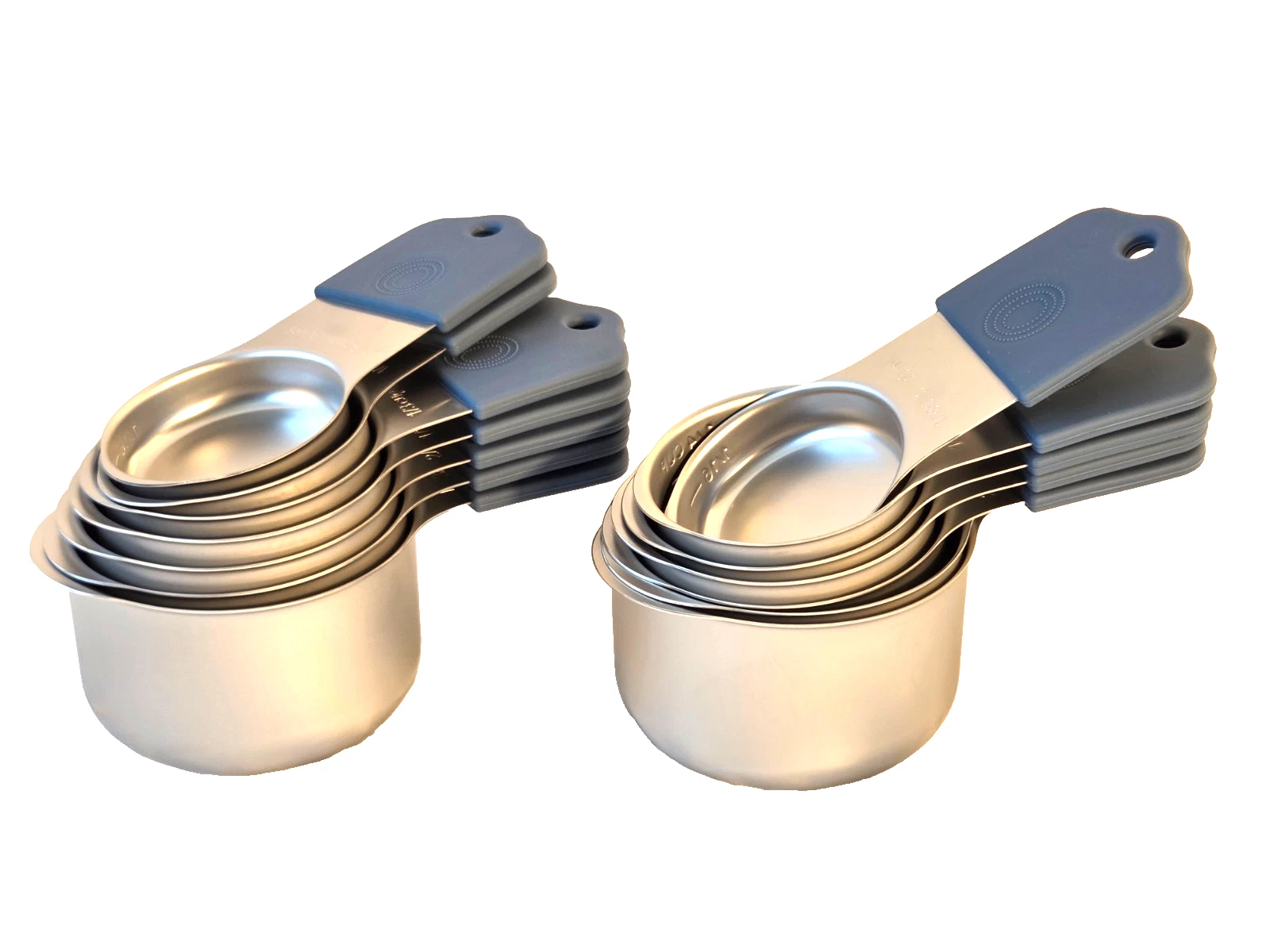 New Stainless Steel Measuring Cups – Two 7-Piece Sets (14 Pieces Total)
Opens in a new window or tab