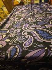 60 x 102 rectangular outdoor tablecloth new just out of package to look at.