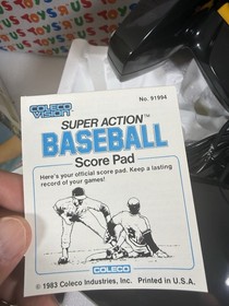 VINTAGE COLECOVISION SUPER ACTION CONTROLLER SET IN ORIGINAL BOX! NEVER USED!!