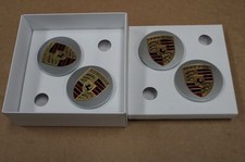 4x Porsche Silber Macan Nabendeckel Felgendeckel Nabenkappen ka95B601151 A