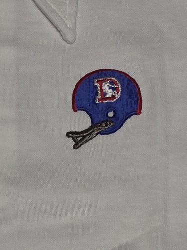 VINTAGE Logo 7 NFL Denver Broncos Short Sleeved Polo, Single Stitch - USA - Bild 8 von 11
