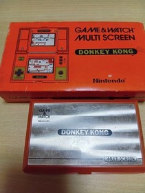1982 Donkey Kong DK-52 Nintendo Game & Watch Box