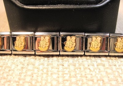 Lot of 10 Daisy Duck Italian Charms Lot# B7