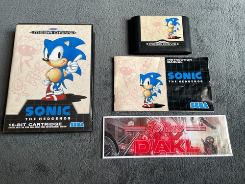 Jeu de sega megadrive Sonic the hedgehog - Jeux vidéo