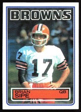 1983 Topps #257 Brian Sipe
