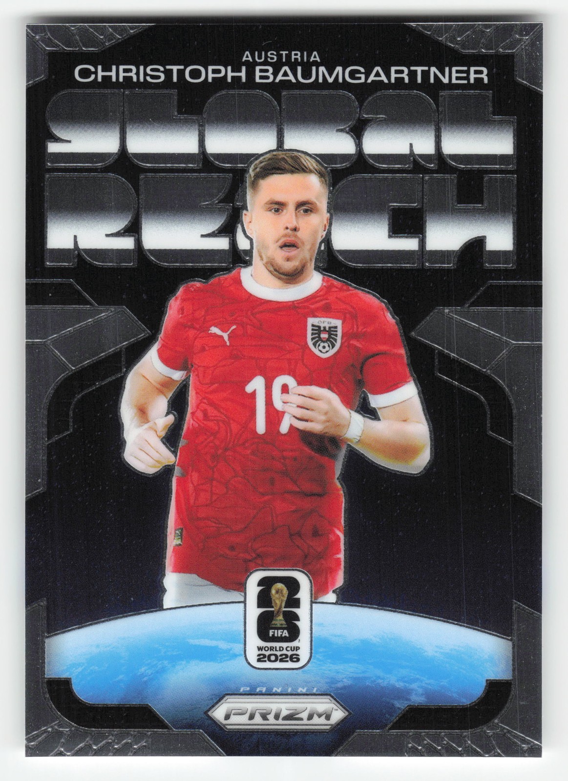 2026 Panini Prizm FIFA World Cup #5 Christoph Baumgartner Global Reach