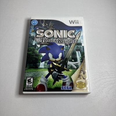 #ad Sonic and the Black Knight Nintendo Wii 2007 Complete W Manual Tested $19.95