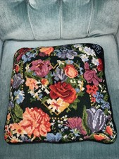 1999 Dimensions/Hallmark "Floral Heart Pillow" Flowers Needlepoint Kit 14x14 NEW