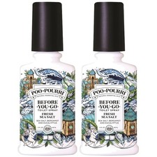Plant-Based Toilet Freshener, Sea Salt Bergam...