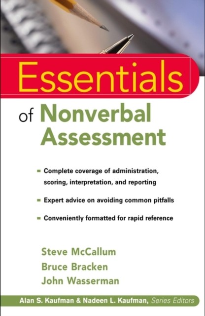 Nonverbal Assessment Essentials 19 Essentials of by Bruce  Bracken PAPERBACK
