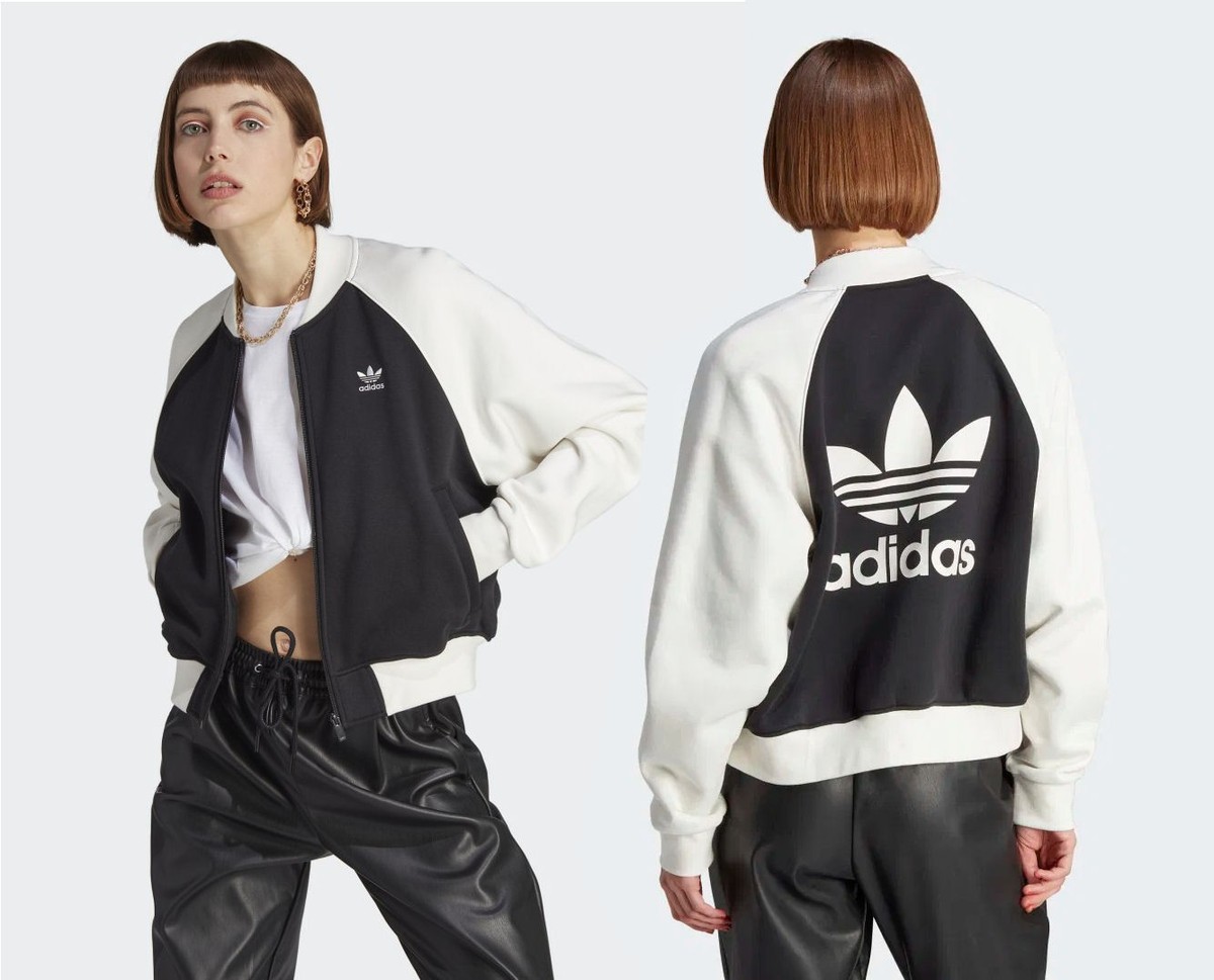 ジャケット adidas Bomber Jacket Trefoil Logo Collegiate Colleague Adicolor