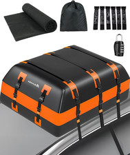Soft Rooftop Cargo Carrier 21 Cubic Feet Car Roof Storage Bag SUV