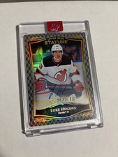 2023-24 Upper Deck Stature - Luke Hughes #34 - Rookie Auto - New Jersey Devils
