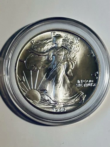 1986 American Eagle 1 oz Silver Coin Brilliant Uncirculated