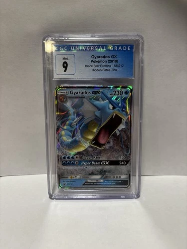 Pokémon Gyarados GX Black Star Promo SM212 CGC 9 Holo 2019 Card