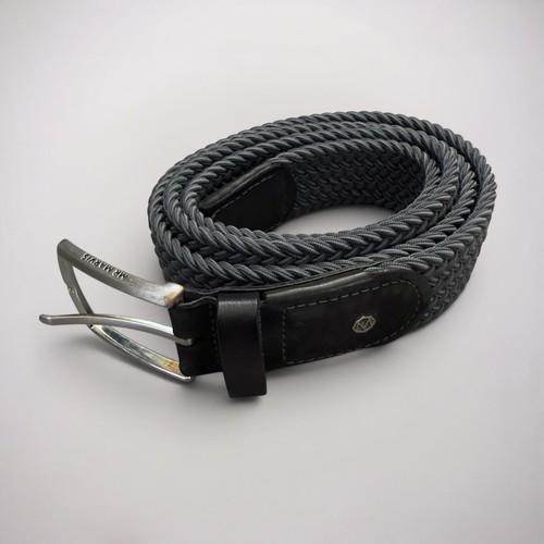 Mr Marvis Stretch Gürtel Herren Größe 105 Newmans Grau - Bild 9 von 9