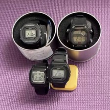 Casio Digital Watch Lot 4 Bundle DW-291H W-218H W-201-1AV 200M Illuminator Tins 