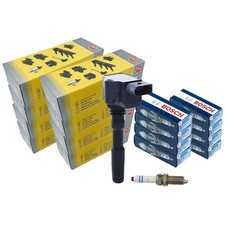 8x NGK Z&uuml;ndspulen + BOSCH Z&uuml;ndkerzen f&uuml;r AUDI S6 RS6 C7 S7 RS7 BENTLEY TFSI V8