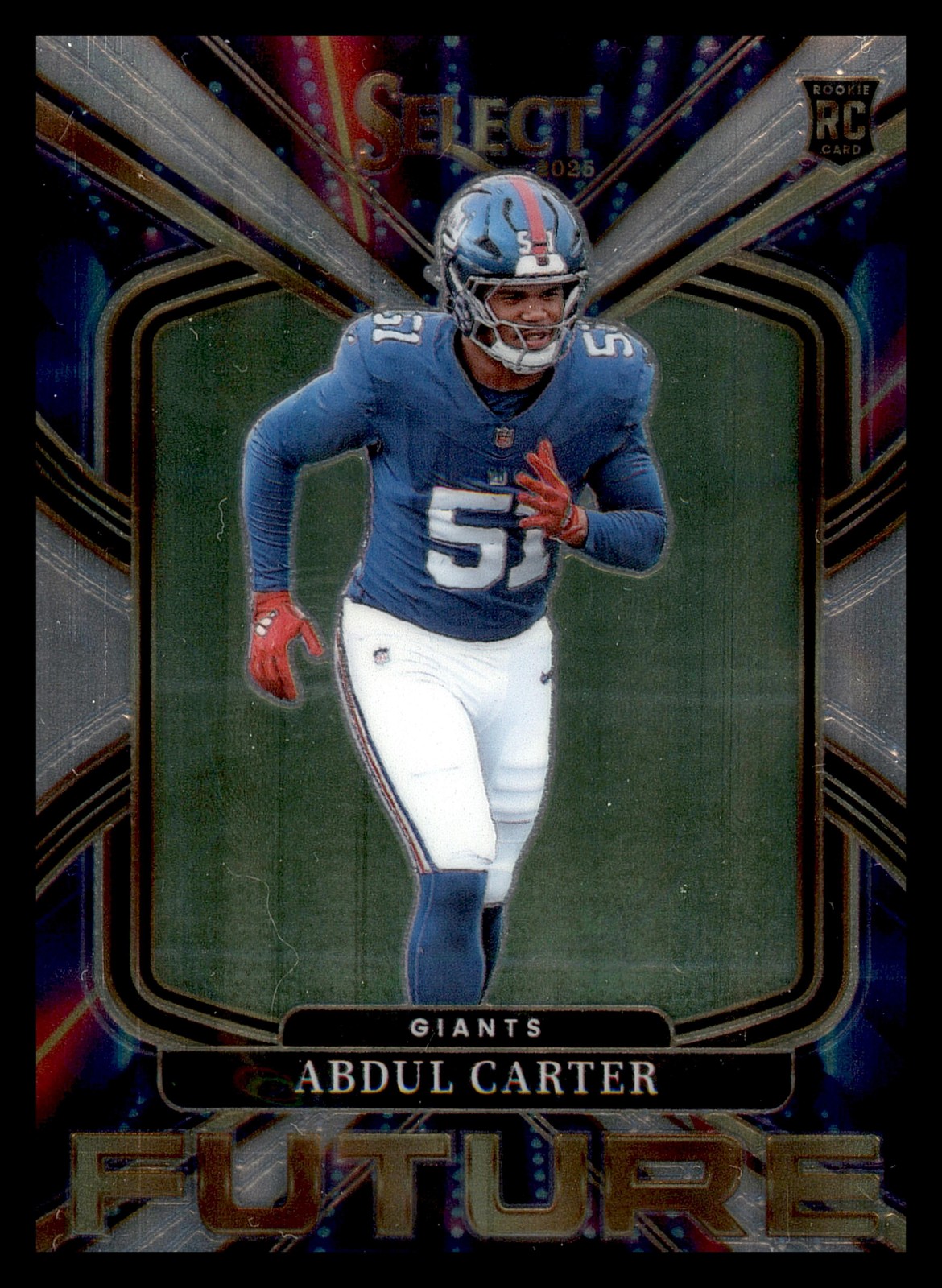 2025 Panini Select #18 Abdul Carter RC Select Future