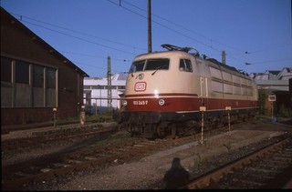 Originaldia DB 103 245 Hamburg 7.7.1991