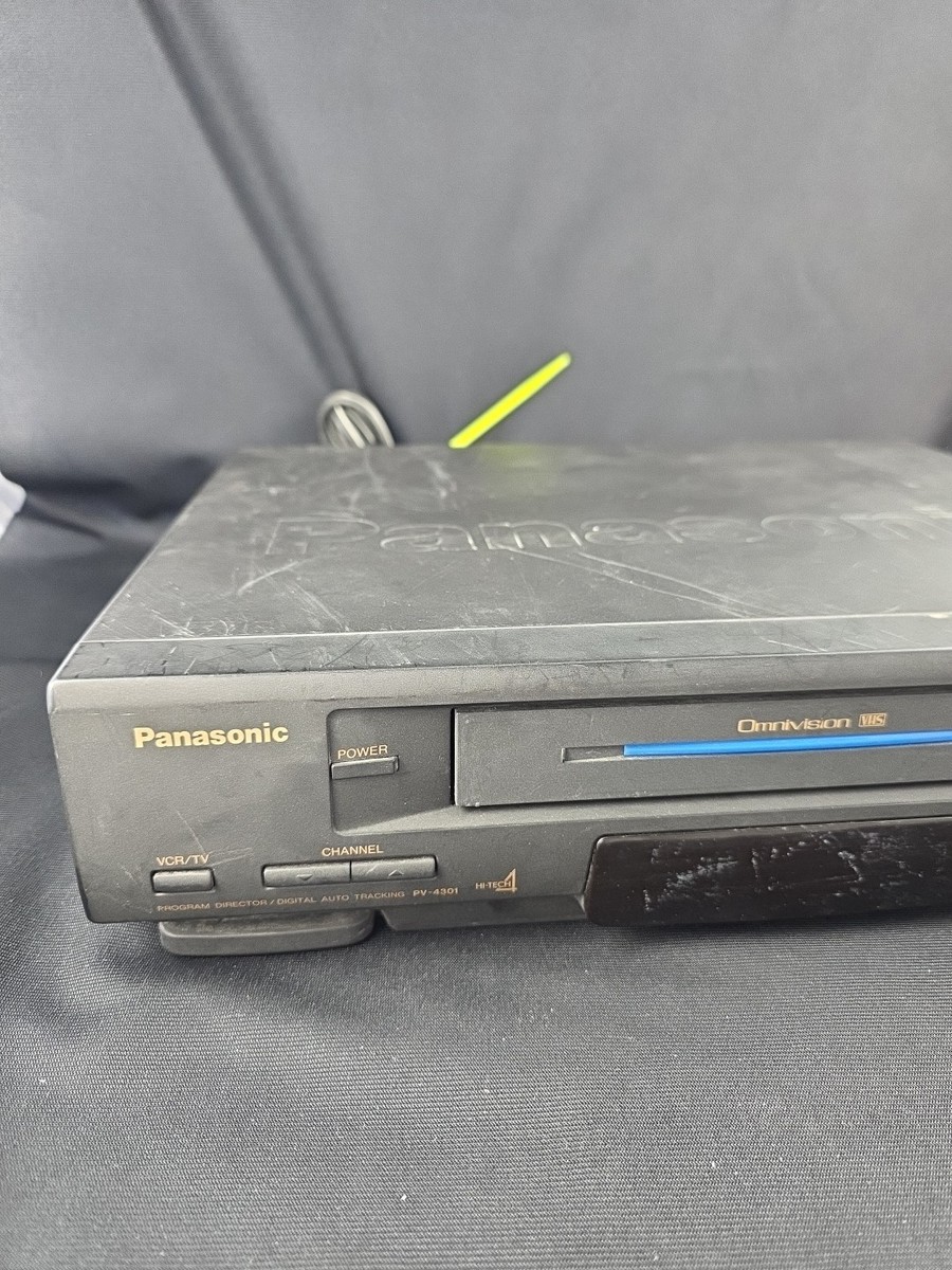 Panasonic PV-4301 VCR OmniVision VHS Video Cassette Recorder