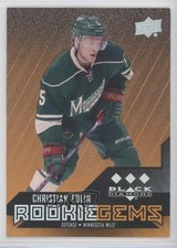 2014-15 Upper Deck Black Diamond Rookie Gems Orange Christian Folin #190 0k9w