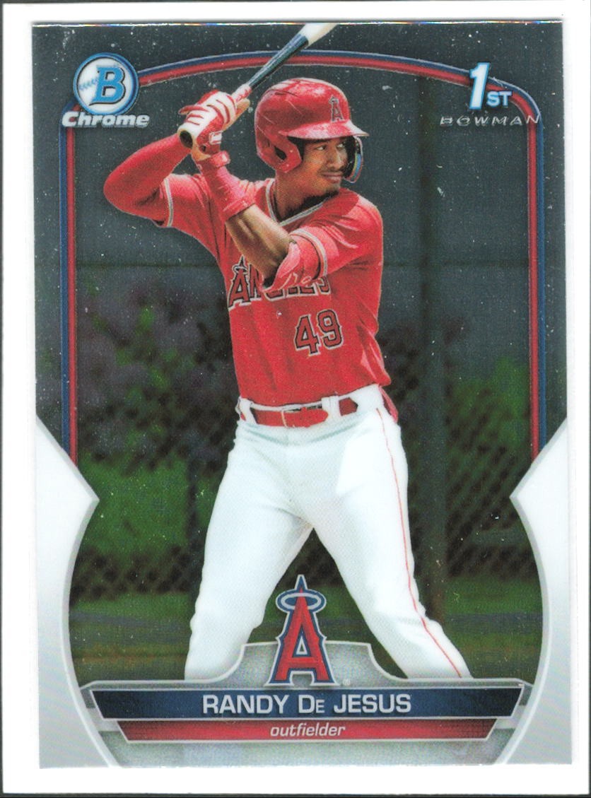 2023 Bowman Chrome Randy De Jesus 1st RC #BCP-19 Angels