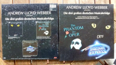Andrew Lloyd Webber - die drei großen deutschen Musicalerfolge - 4 CD Box (Cats)