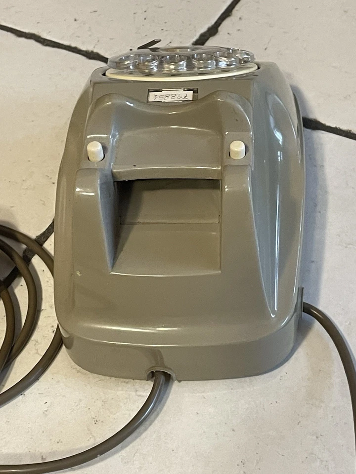 TELEFONO A ROTELLA DISCO GRIGIO SIP VINTAGE ANNI '70 SIEMENS - Immagine 4 di 4