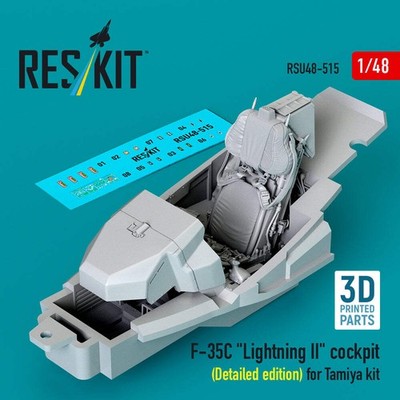 ResKit RSU48-515 1:48 F-35C Lightning II Cockpit (Detailauflage)