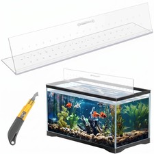 Sieral Aquarium Polycarbonate Canopy Set 35.13 X 17.13 X 0.12 Inch For 50/65/84