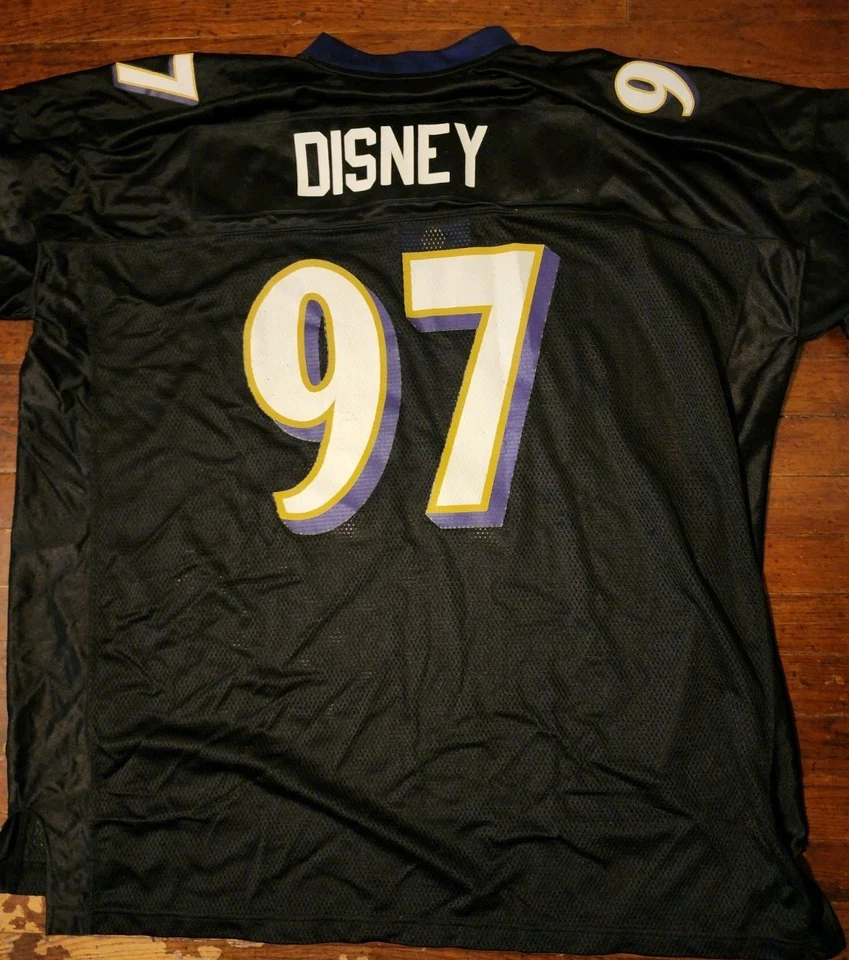 Baltimore Ravens Disney Reebok Men’s Black Jersey Sz 4XL BNWT  - Image 4 of 4