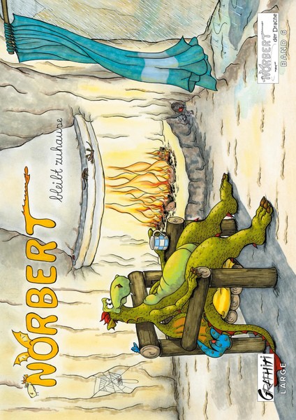 Norbert Bleibt Zuhause Norbert Der Drache (GroßFormat) Ingrid BüRger Taschenbuch-image