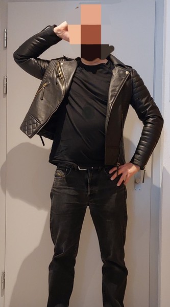 Lederjacke