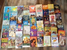 Huge Lot of 56 of Kids Chapter Books teachers pick, scholastic Paulson 