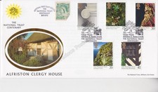 GB BENHAM FDC FIRST DAY COVER 1995 NATIONAL TRUST ALFRISTON CLERGY HOUSE